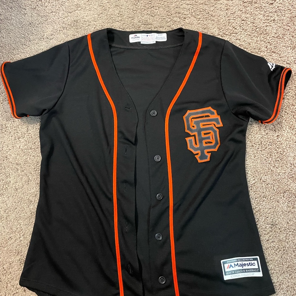 Women’S Majestic CoolBreeze Giants Jersey size small